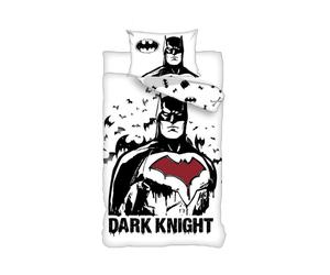Batman Dark Knight Biancheria Da Letto, 80 X 80 Cm + 135 X 200 Cm