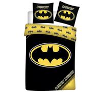 Batman Dark Knight Logo Biancheria Da Letto 135 X 200 Cm 100% Cotone
