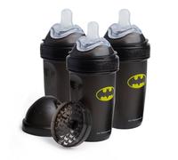 Batman DC Comics - Herobility Double Anti-Colic Baby Bottles - 8.5 fl oz/240ml - 3-pack