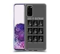 BATMAN DC COMICS MODA VINTAGE CUSTODIA COVER MORBIDA IN GEL PER SAMSUNG PHONES 1