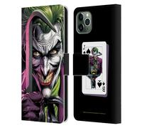 BATMAN DC COMICS THREE JOKERS CUSTODIA COVER A PORTAFOGLIO PER APPLE iPHONE