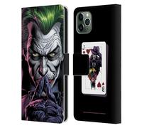 BATMAN DC COMICS THREE JOKERS CUSTODIA COVER A PORTAFOGLIO PER APPLE iPHONE