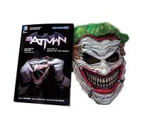 Batman: Death of the Family Book and Joker Mask Set
