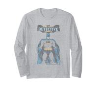 Batman Detective Comics DC Hero Batman Logo Vigilante Notturno Maglia a Manica