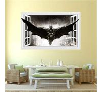 Batman Etichetta Gotham Guardian 3D Casa Decorazione Sfondo bambini Camera Regalo Multicolore Bambino Peel and Stick