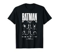 Batman Face of a Hero Through The Years Maglietta