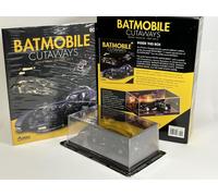 Batman Film Batmobile Cutaways Modello Con Guida 1:43 Eaglemoss PRH2UK001