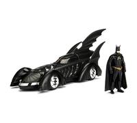 Batman Forever Batmobile con Batman Figure 1995 Film, Nero opaco, Scala 1: 24