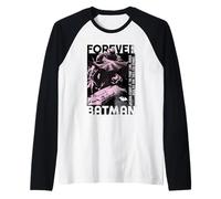 Batman Forever Cover Maglia con Maniche Raglan