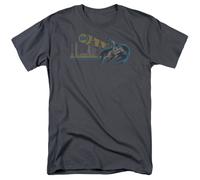 Batman Gotham Retro DC Comics T-Shirt Da Uomo Grigio 100% Cotone