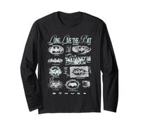 Batman Grunge Logos Maglia a Manica