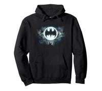 Batman Halloween Bat Signal in The Sky Felpa con Cappuccio