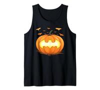 Batman Halloween Jack-o-Lantern Pumpkin Logo Canotta