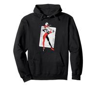 Batman Harley Quinn Card Felpa con Cappuccio