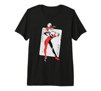 Batman Harley Quinn Card Maglietta Premium