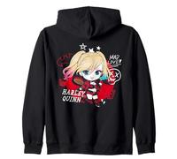 Batman Harley Quinn Hammer Felpa con Cappuccio