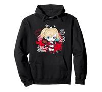 Batman Harley Quinn Hammer Felpa con Cappuccio
