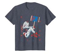 Batman Harley Quinn Playing Card Suit Camiseta Maglietta, Bambini, Pervinca, 3 Anni