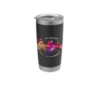 Batman Hawaiian Shield Bicchiere termico in acciaio inox doppia parete