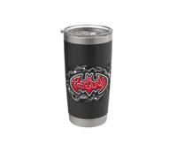 Batman Hip Hop Logo Bicchiere termico in acciaio inox doppia parete