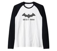 Batman Hush Best Man Maglia con Maniche Raglan