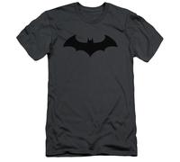 Batman Hush Logo DC Comics T-Shirt Uomo Cotone Maniche Corte Grigio