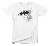 Batman I Am Vengeance DC Comics T-Shirt Uomo Bianca in Cotone 100%