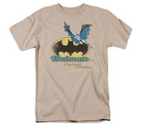 Batman Il Cavaliere Oscuro Retro DC COMICS T-Shirt Licenziata Per Adulti