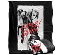 Batman Inked Quinn Coperta super morbida al tatto setoso - 152 x 127 cm