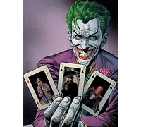 Batman Joker Cards-Tela 60 x 80 cm, Motivo: Impronte, Colore: Multicolore
