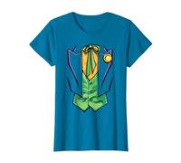 Batman Joker Costume Maglietta, Donna, Zaffiro, S