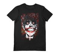 Batman (Joker Smile) Black Unisex T-Shirt Large -