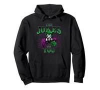 Batman Joker The Jokes on You Felpa con Cappuccio