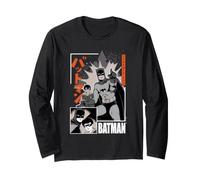 Batman Kanji Panels Maglia a Manica