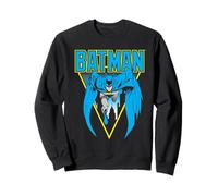 Batman Leaping Over Gotham Felpa