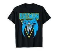 Batman Leaping Over Gotham Maglietta