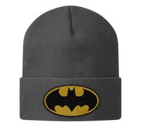 Batman Licenza Ufficiale Patch Beanie Beanie (Nero), One Size