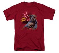 Batman Lightning Strikes Version 2 DC COMICS Maglietta Licenziata Per Adulti