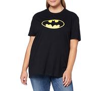 BATMAN Logo Felpa, Nero, L Donna