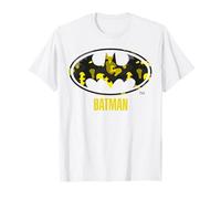Batman Logo Giallo Silhouette Edition Comic Maglietta