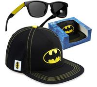 Batman | Marvel Avengers | Teenage Mutant Ninja Turtles Cappello Baseball Occhiali da Sole Bambino Set, Protezione UV 100%, Essenziale Vacanze, Regalo per Ragazzi