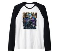 Batman | Merchandising Ufficiale del Film Batman 1989 | WBUBTM01 Maglia con Maniche Raglan