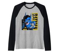 Batman | Merchandising Ufficiale del Film Batman & Robin | WBUBMR01 Maglia con Maniche Raglan