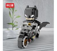 Batman Micro Building Blocks Figura DC Superman Moto Supereroi 3D Puzzle Modello Film Mini Mattoni Giocattoli Per I Regali Per Bambini