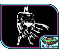 Batman N Adesivo Vinile Muro Poster Arte Camera Dc Comics Auto Bici Finestra