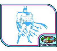 Batman N Adesivo Vinile Muro Poster Arte Camera Dc Comics Auto Bici Finestra