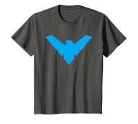 Batman Nightwing Symbol Maglietta, Bambini, Asfalto, 4 Anni