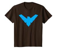 Batman Nightwing Symbol Maglietta, Bambini, Marrone, 2 Anni