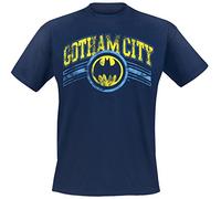 Batman Gotham City T-Shirt blu navy XL