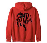 Batman One Color Run Felpa con Cappuccio